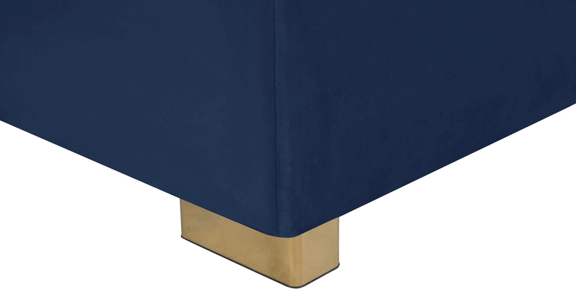 Presley 134" 3-Piece Velvet Sectional