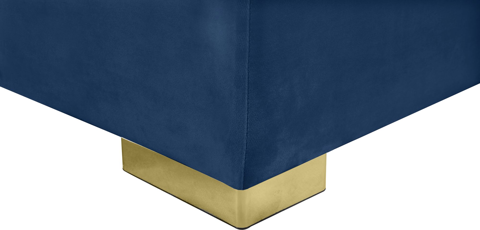 Presley 134" 3-Piece Velvet Sectional