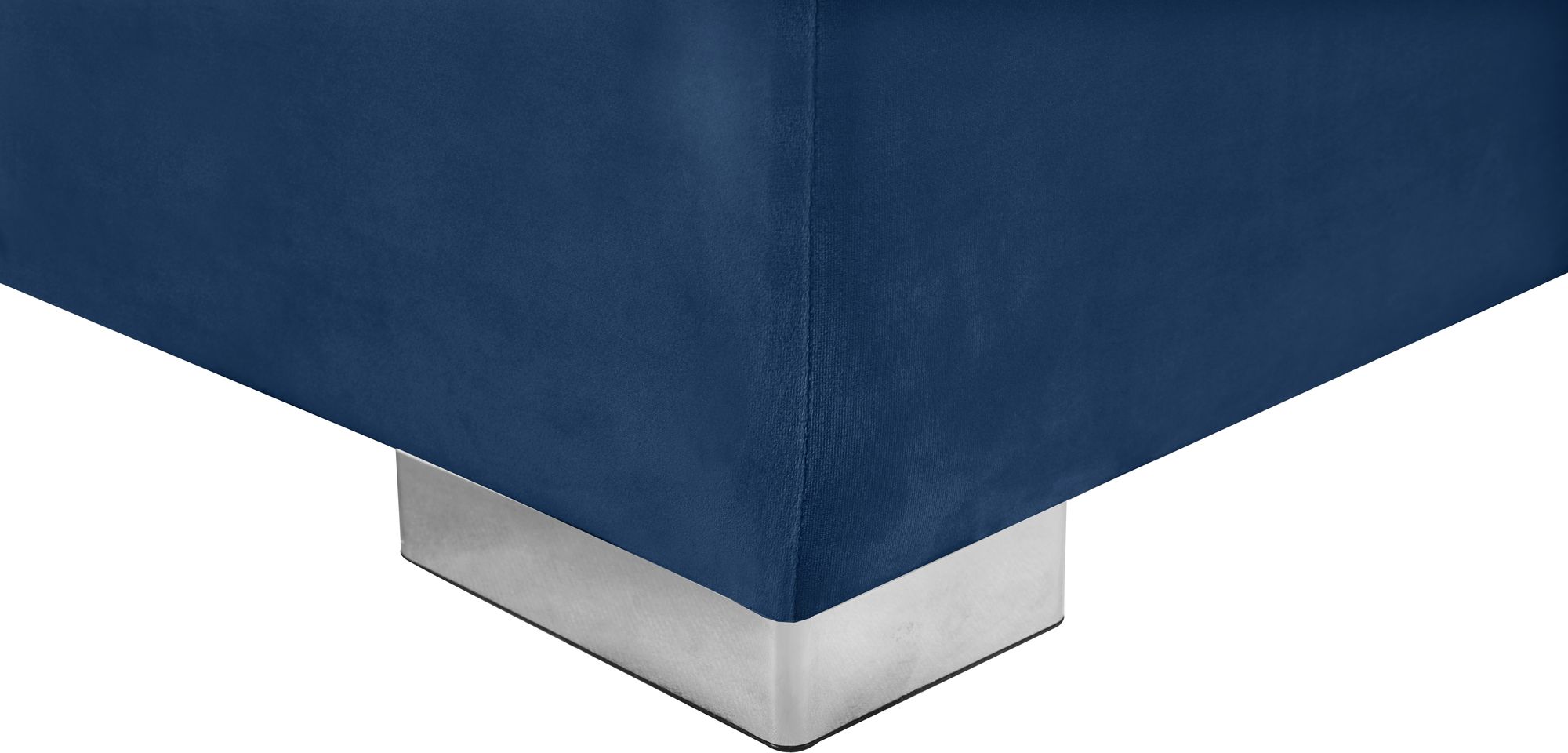 Presley 134" 3-Piece Velvet Sectional