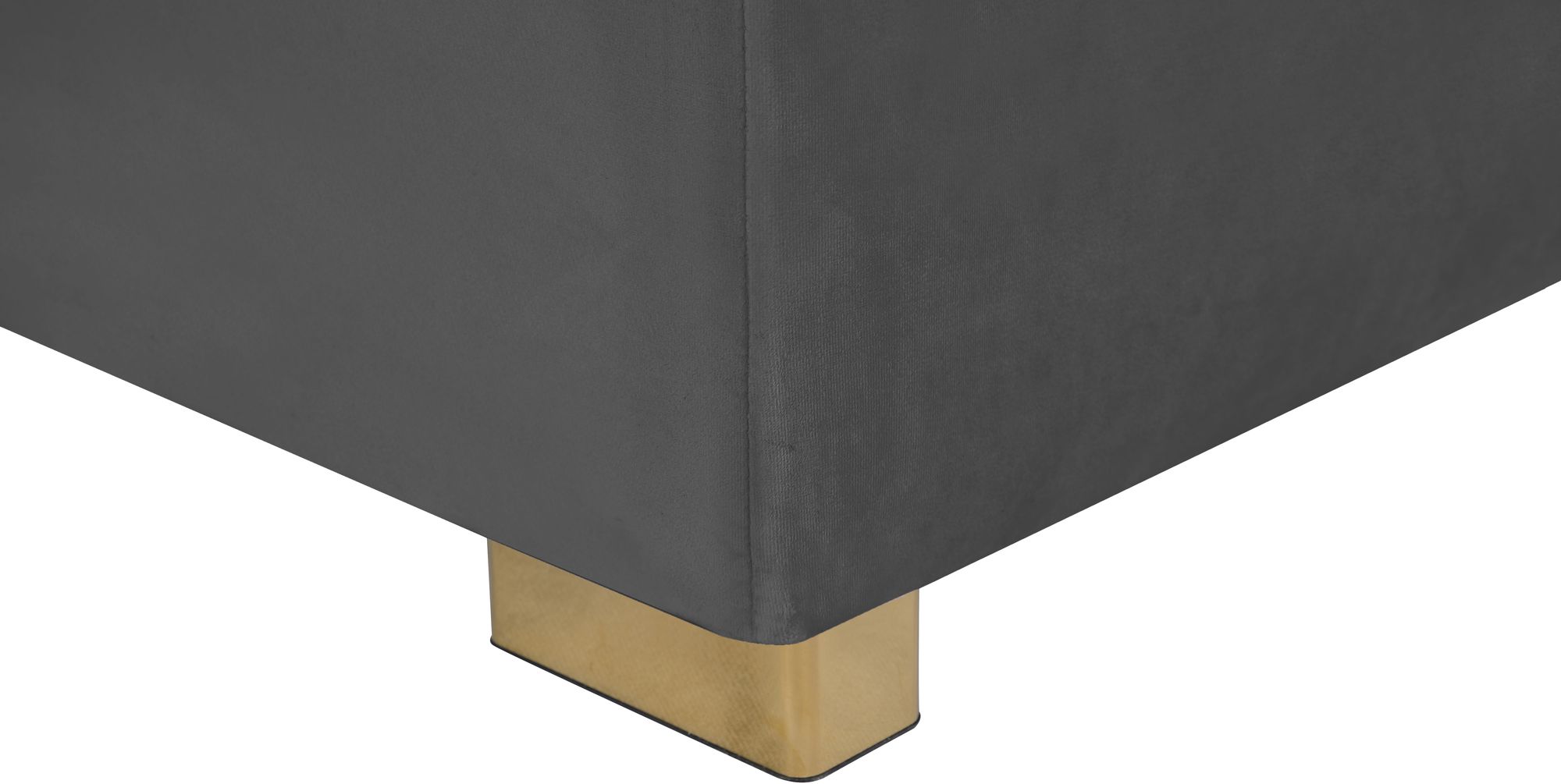 Presley 134" 3-Piece Velvet Sectional