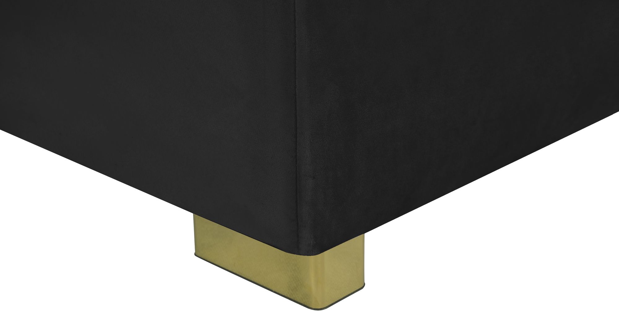 Presley 134" 3-Piece Velvet Sectional