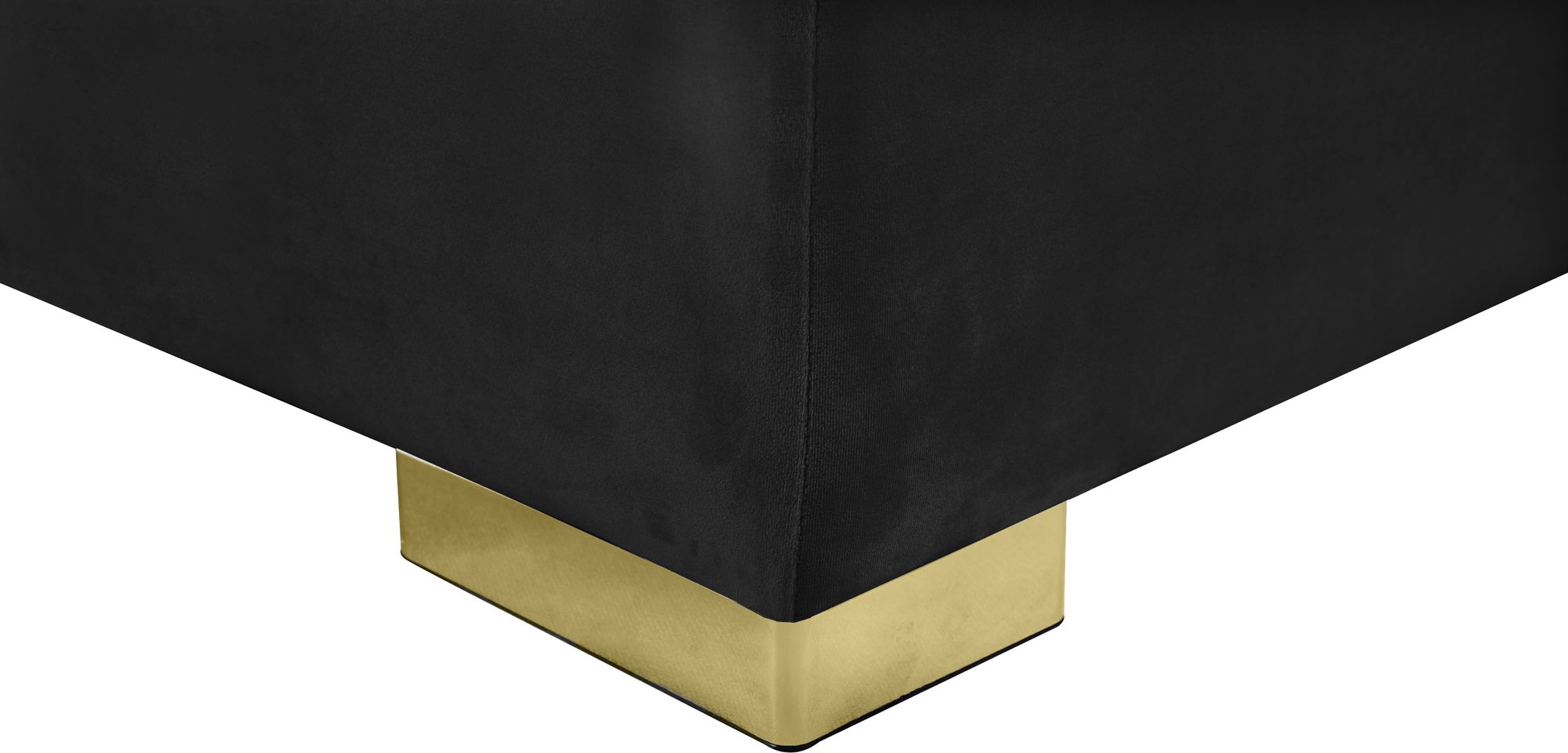 Presley 134" 3-Piece Velvet Sectional