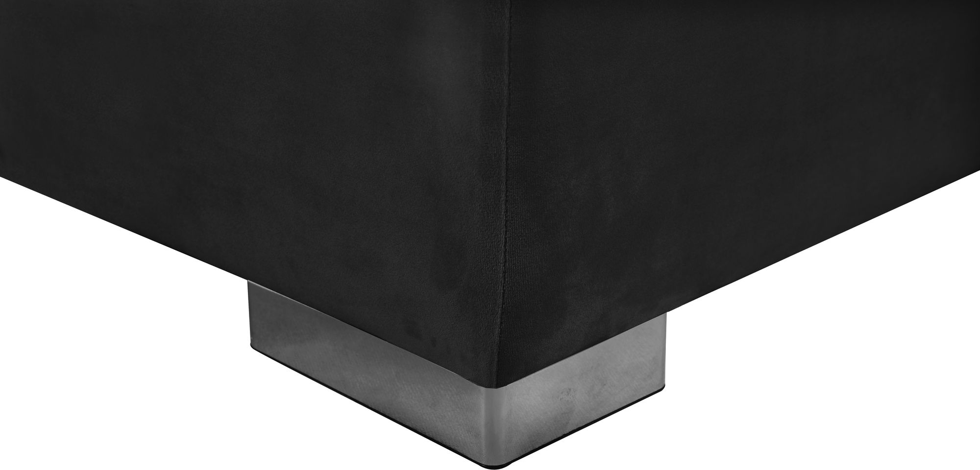 Presley 134" 3-Piece Velvet Sectional