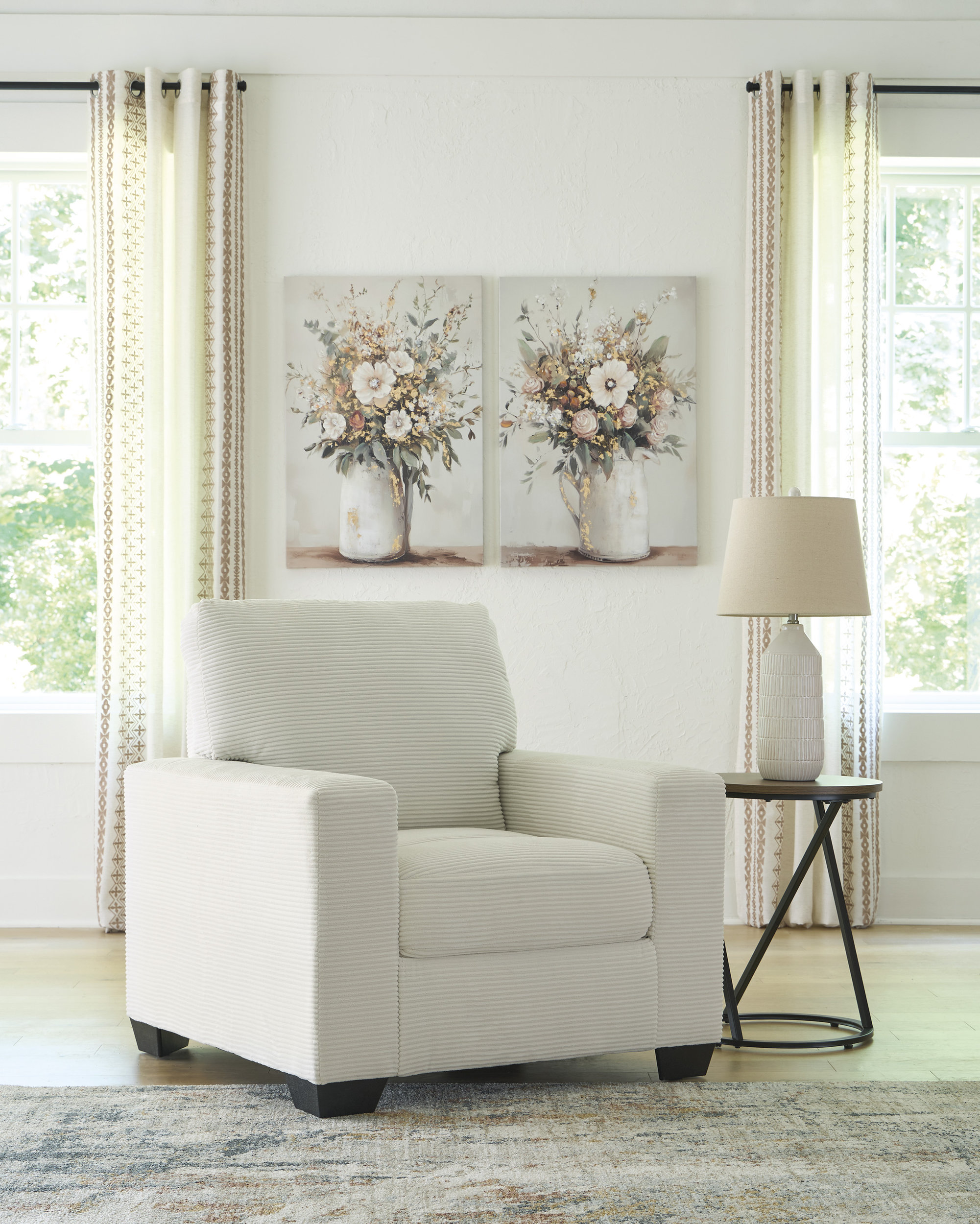 Greenbriar Polyester Living Room Set