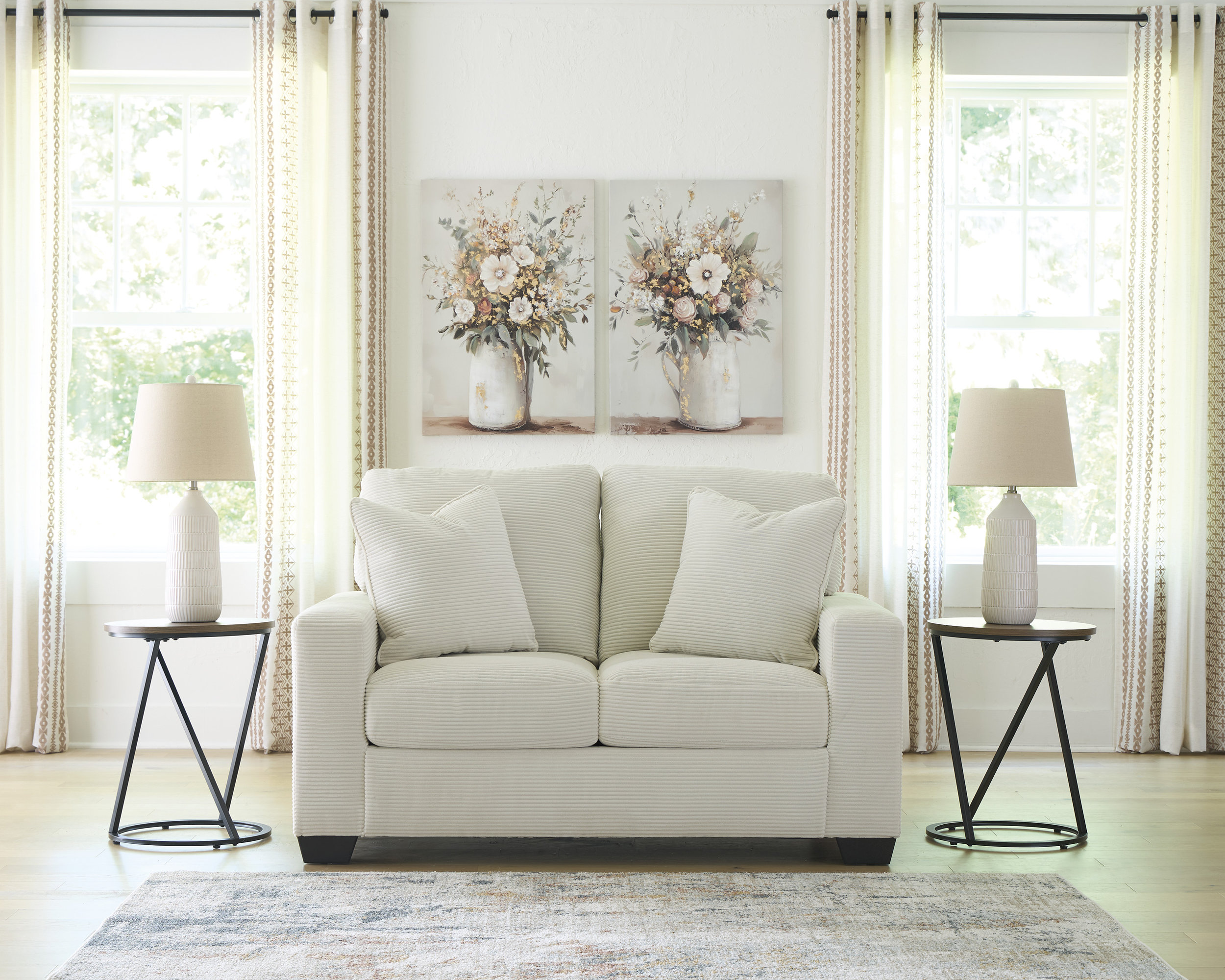 Greenbriar Polyester Living Room Set