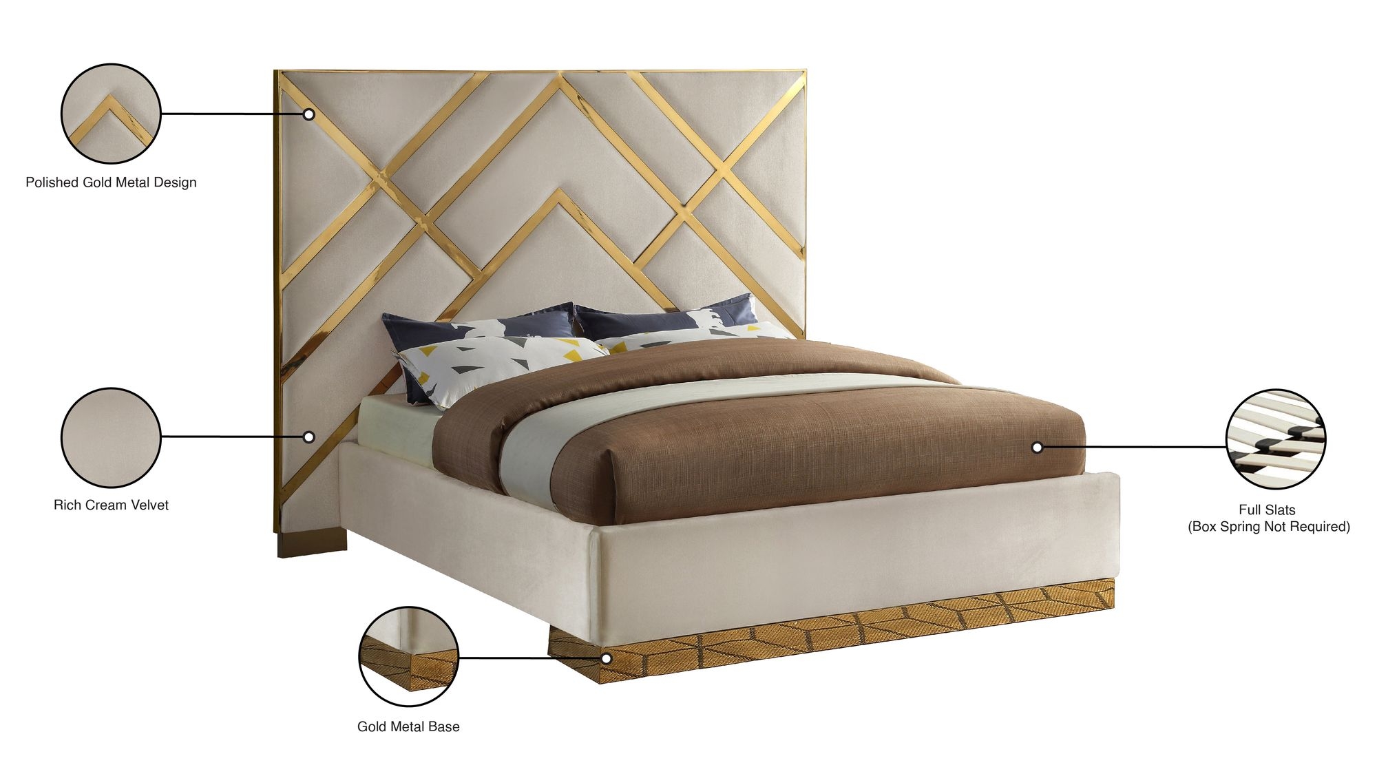 Vector Velvet Bed