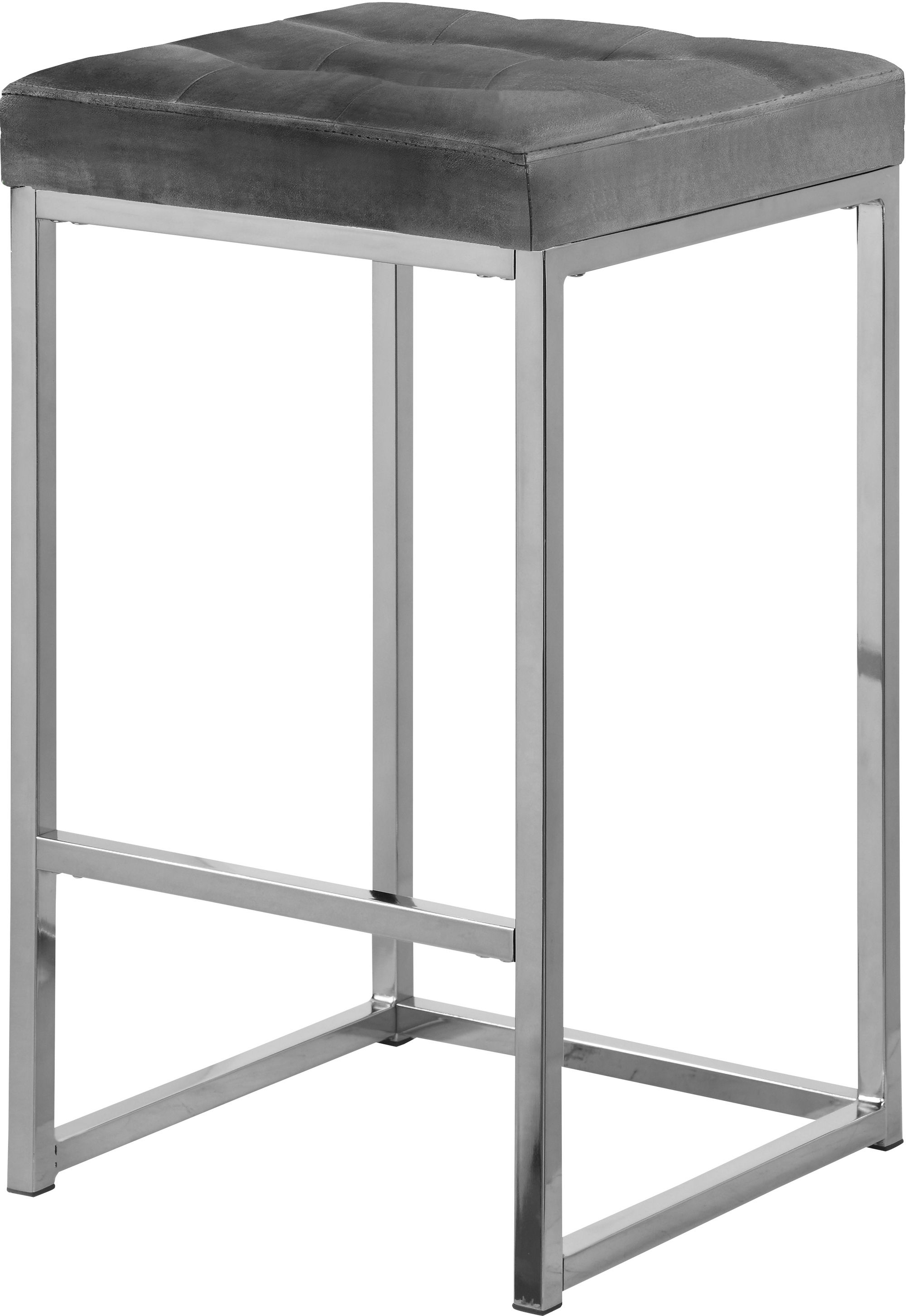 Nicola Counter Stool with Steel Base