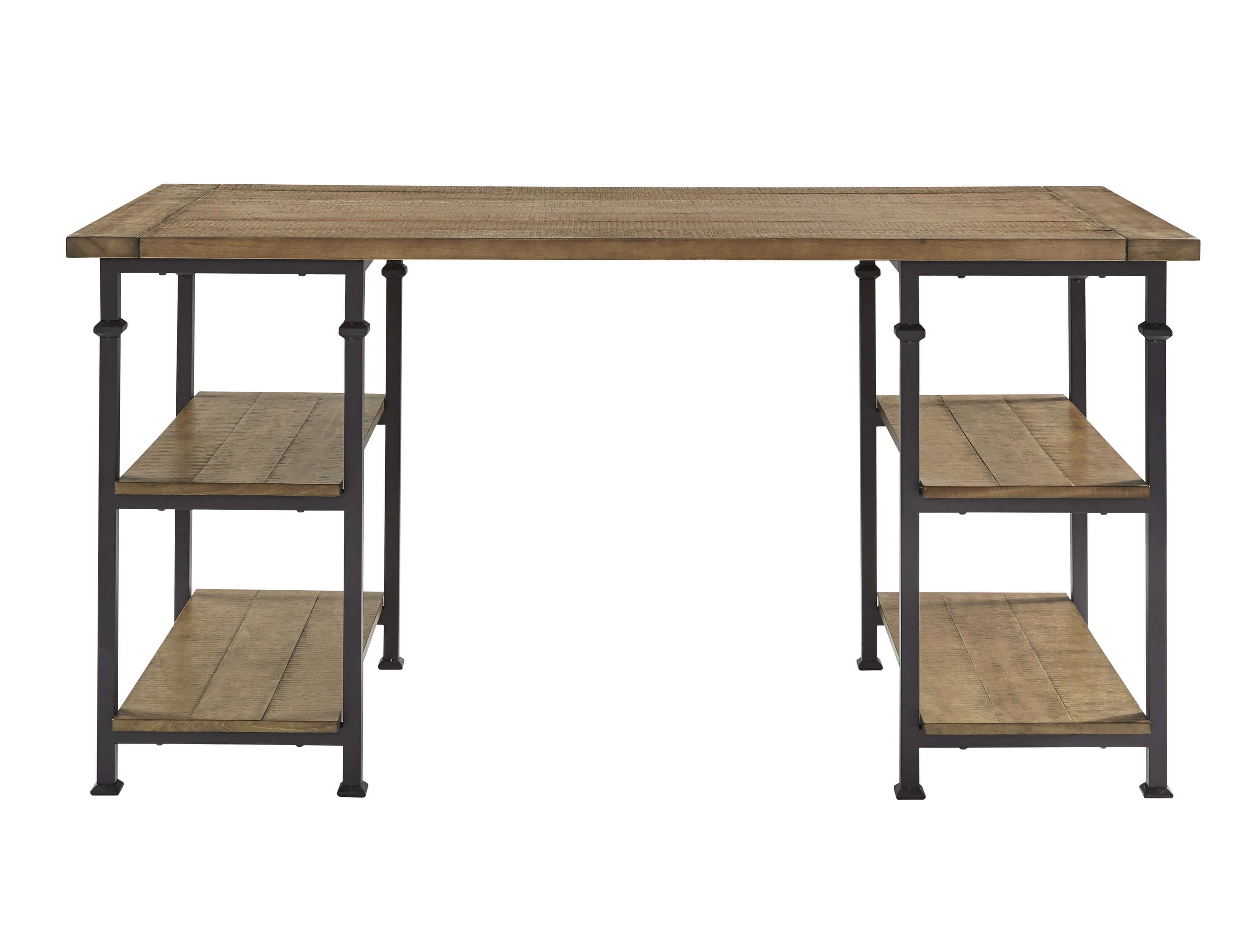 Factory Industrial Wood Writing Desk