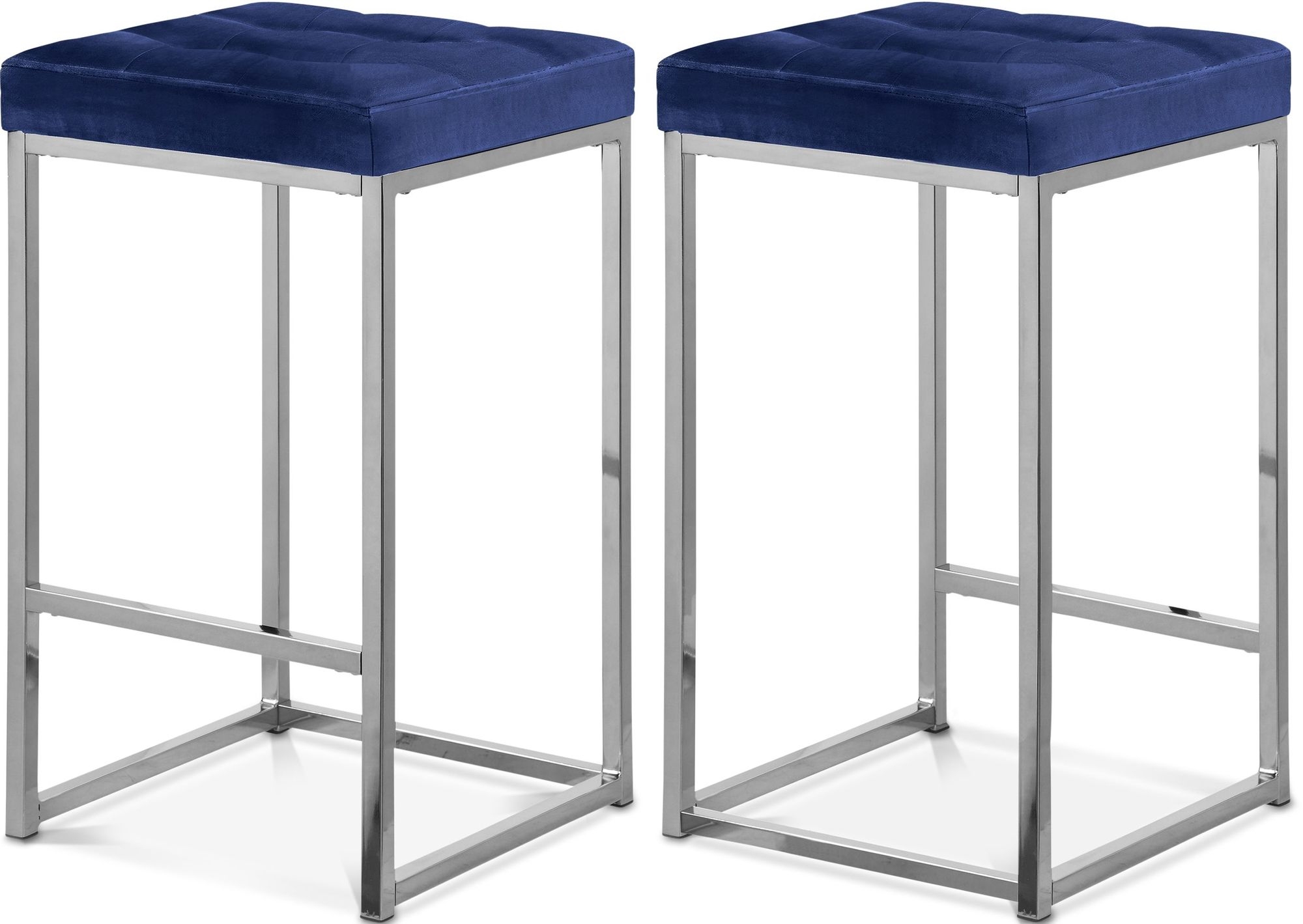 Nicola Counter Stool with Steel Base