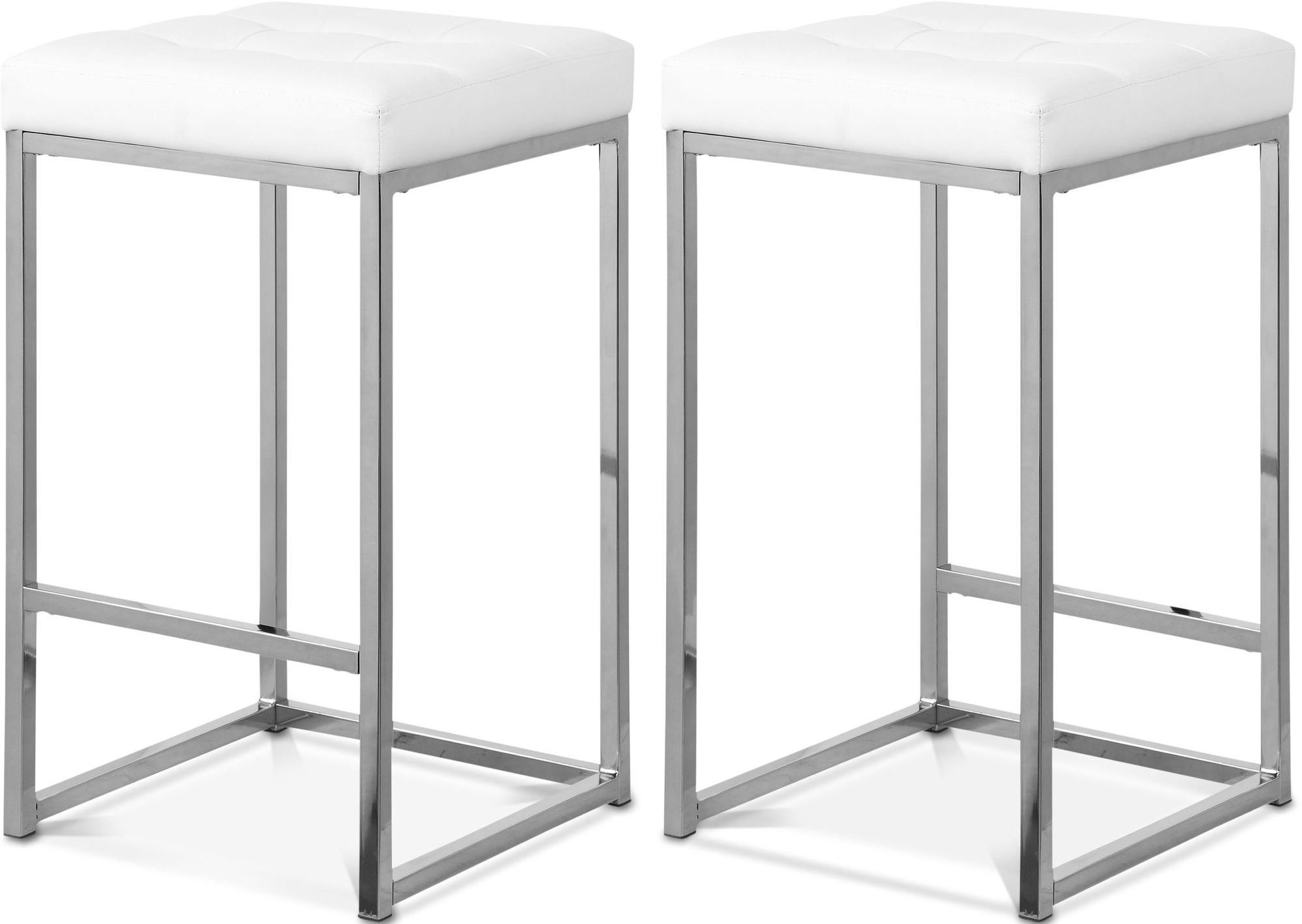 Nicola Counter Stool with Steel Base