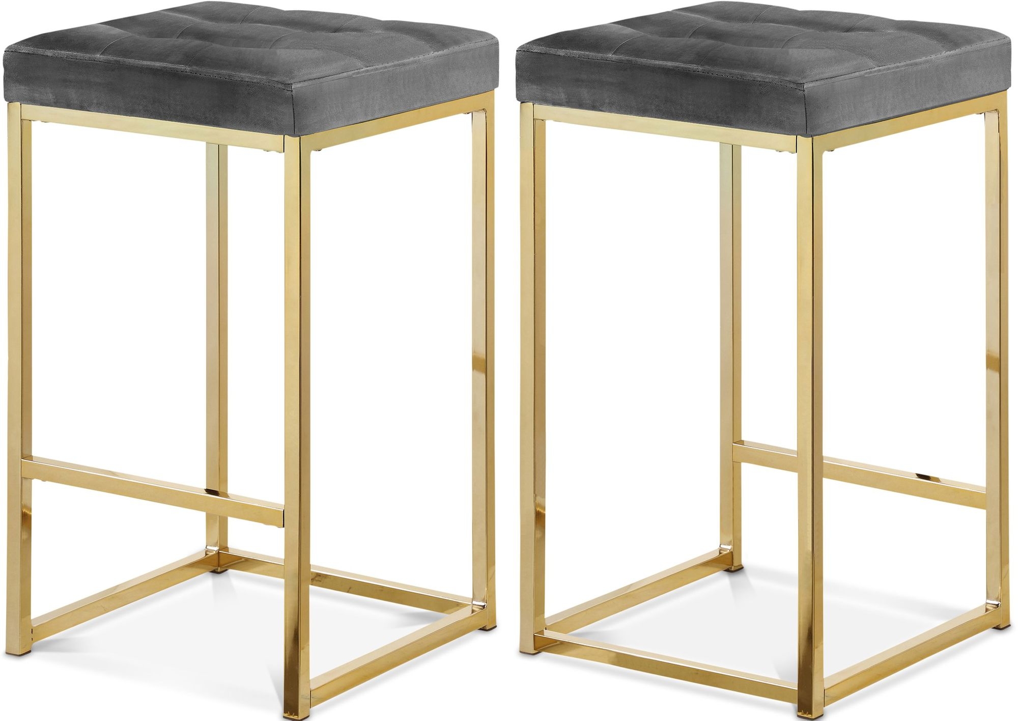 Nicola Counter Stool with Steel Base