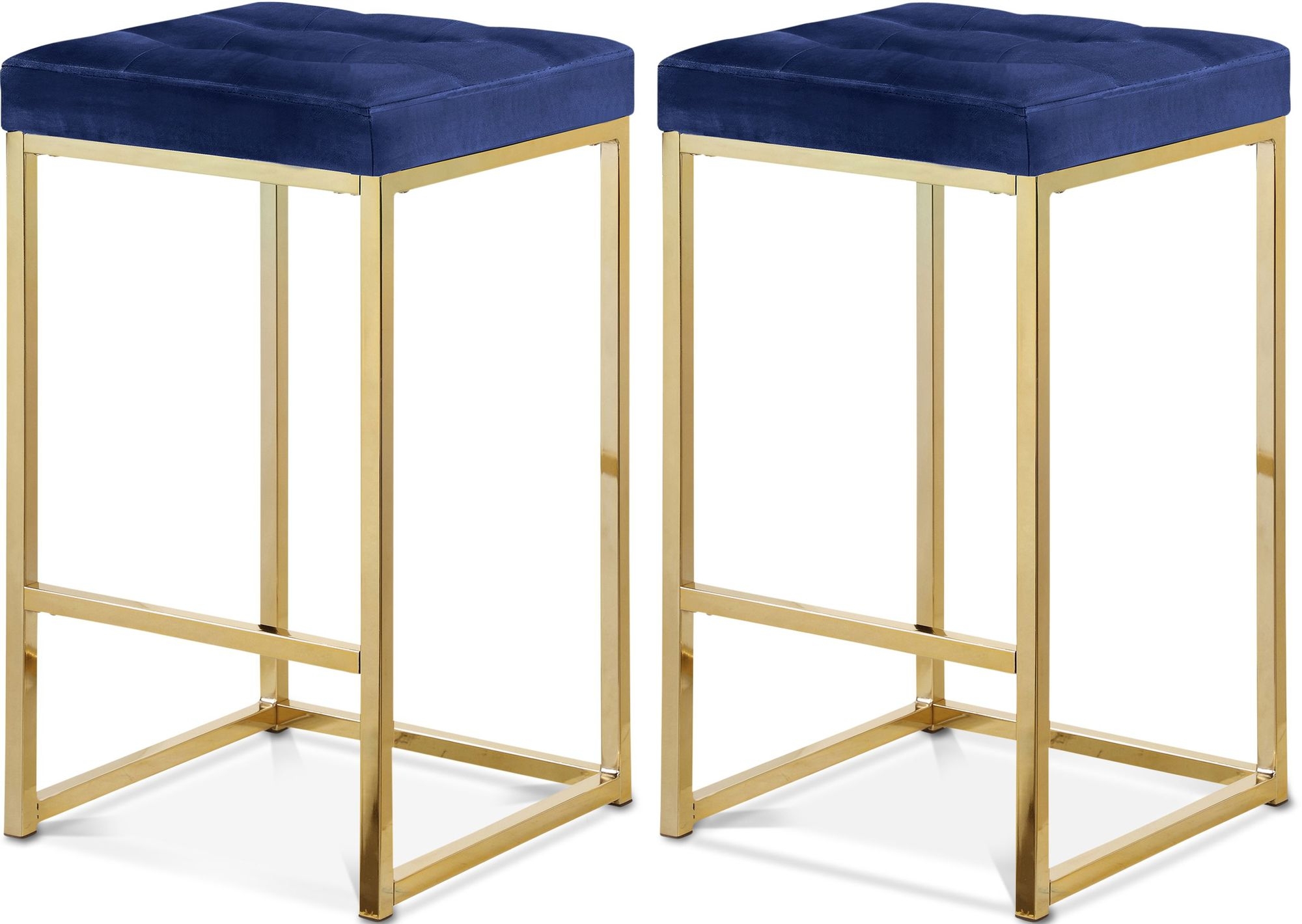 Nicola Counter Stool with Steel Base