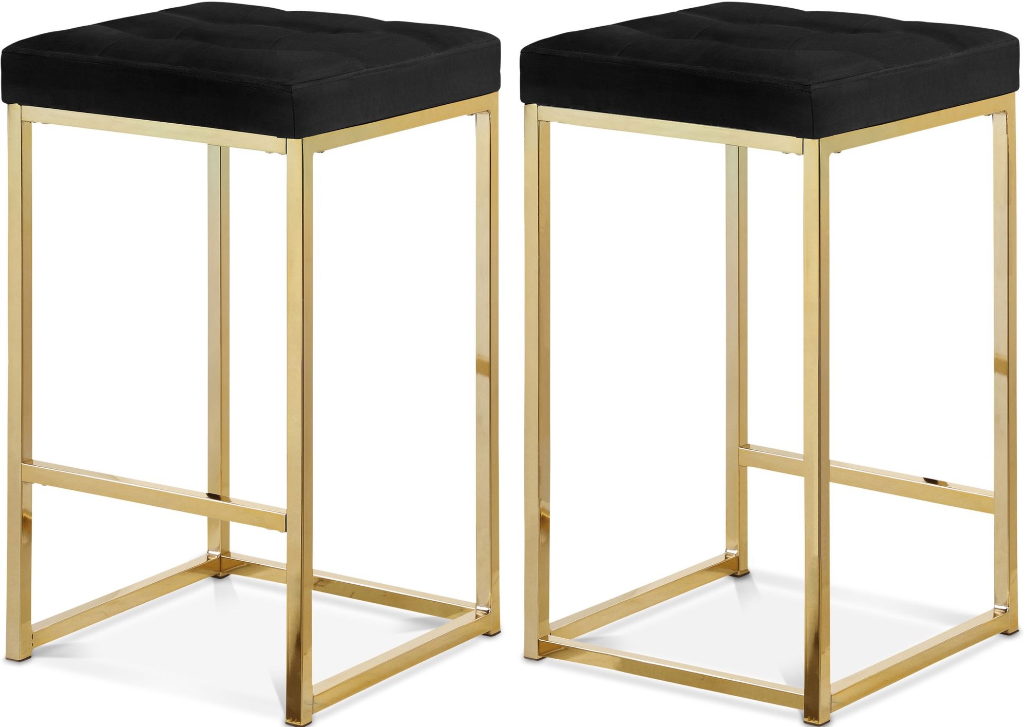Nicola Counter Stool with Steel Base