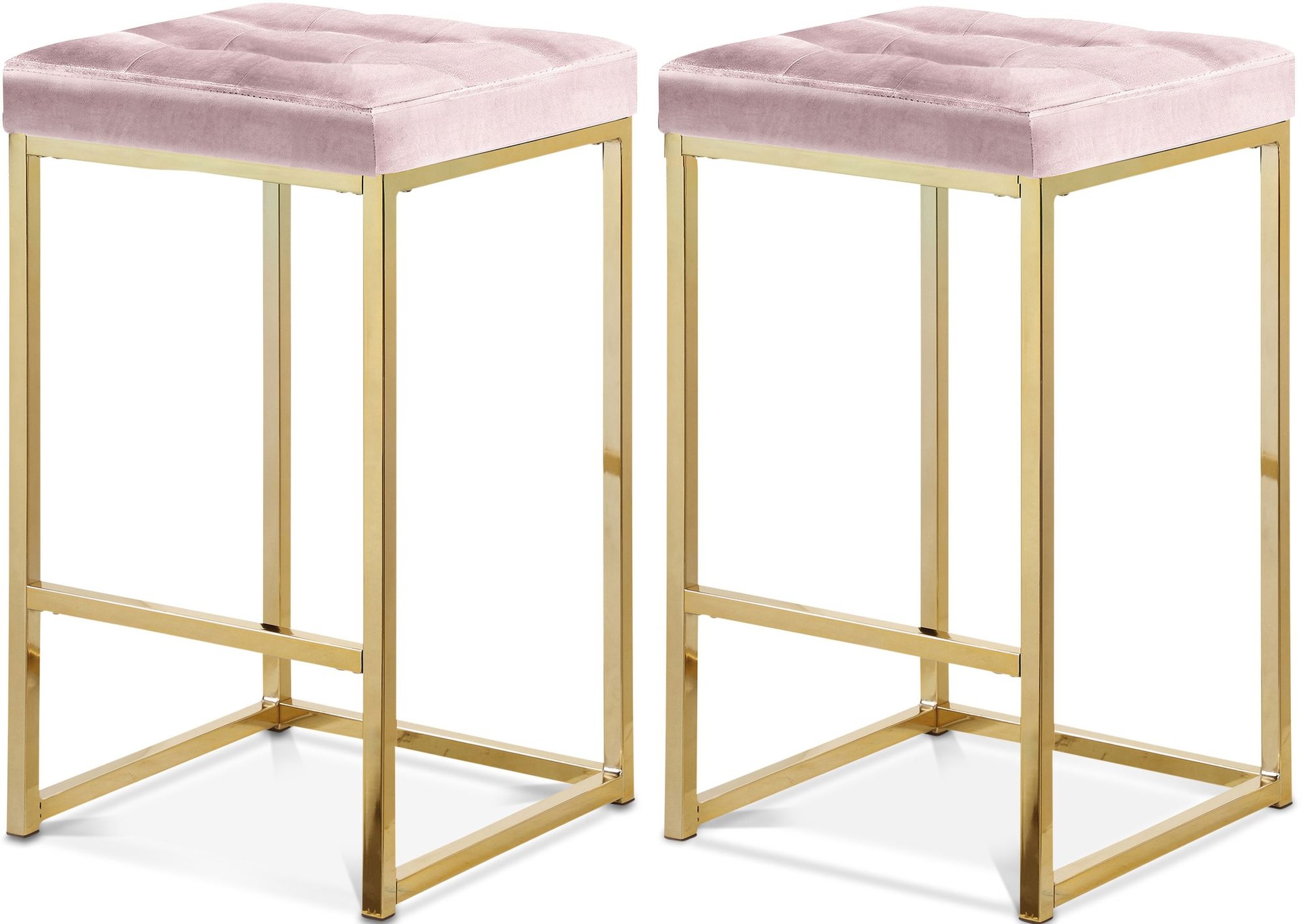 Nicola Counter Stool with Steel Base