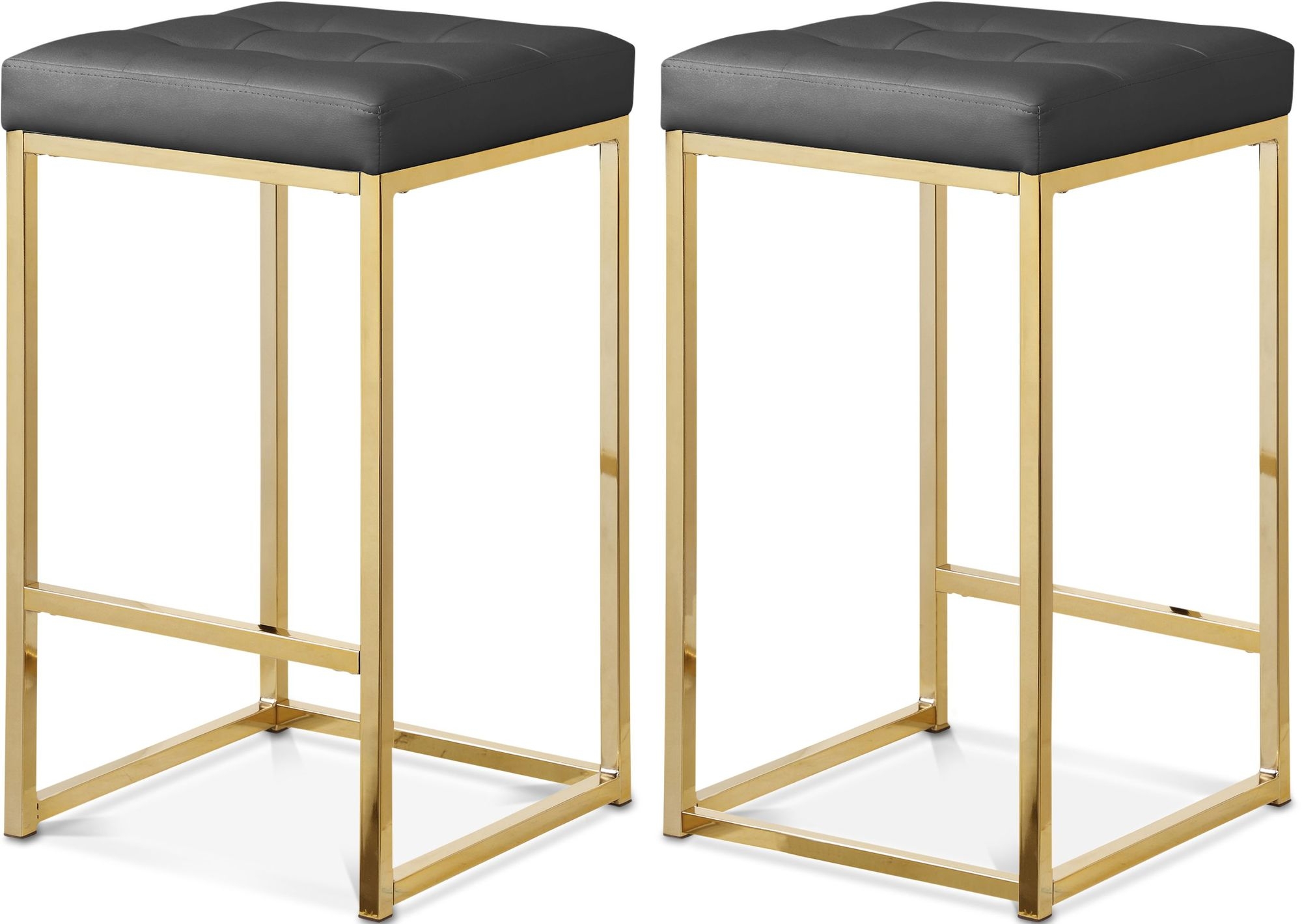Nicola Counter Stool with Steel Base
