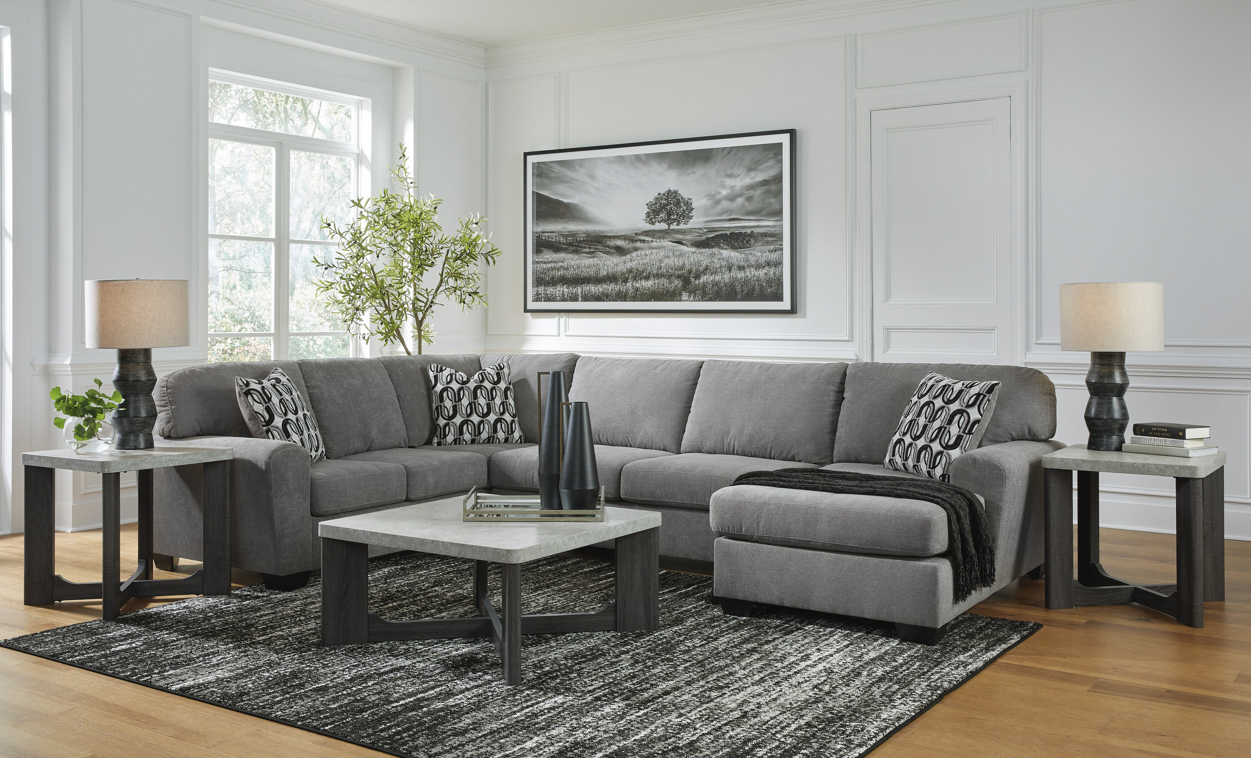 Ashley Birkdale Court 3-Piece Sectional 