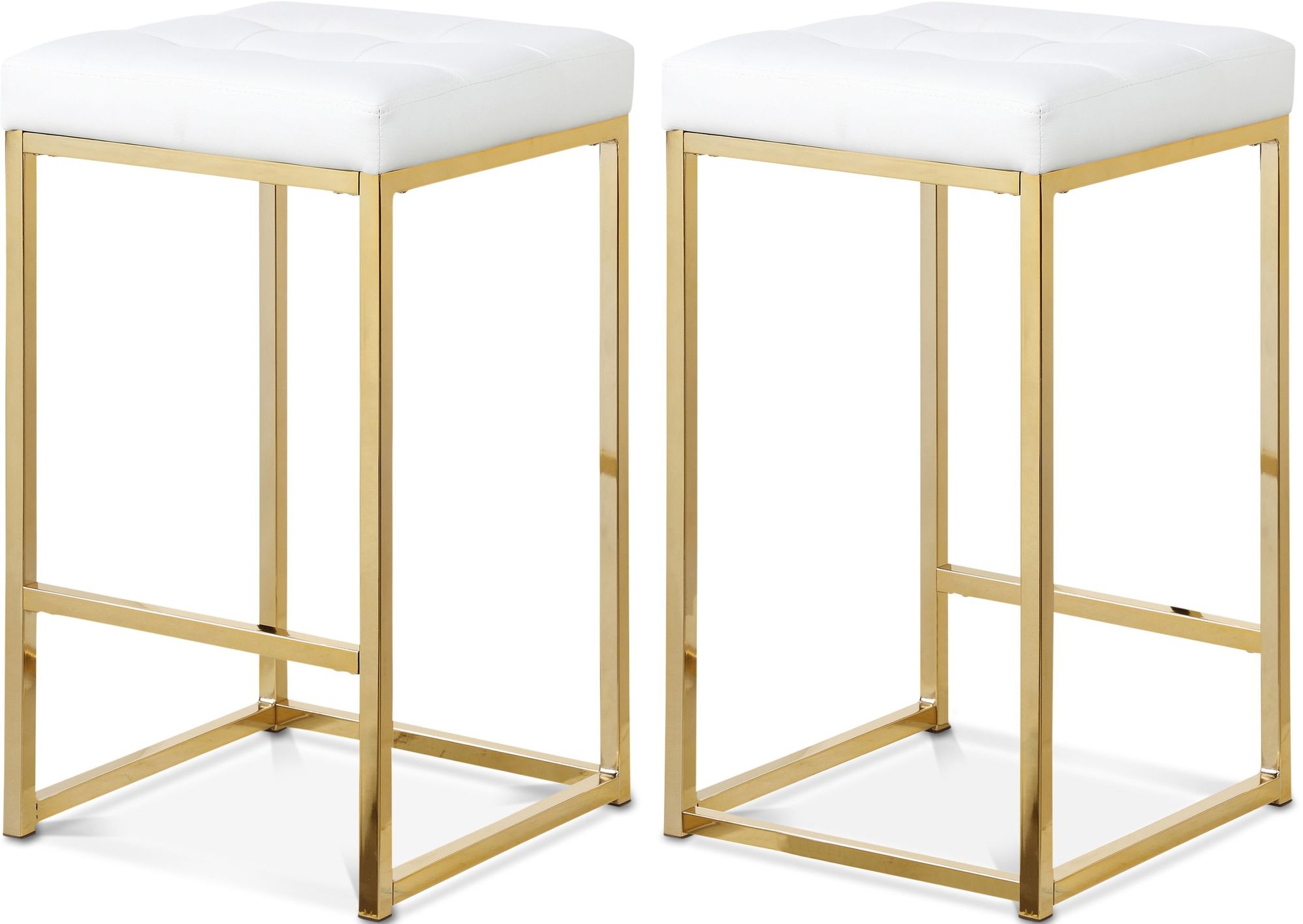 Nicola Counter Stool with Steel Base