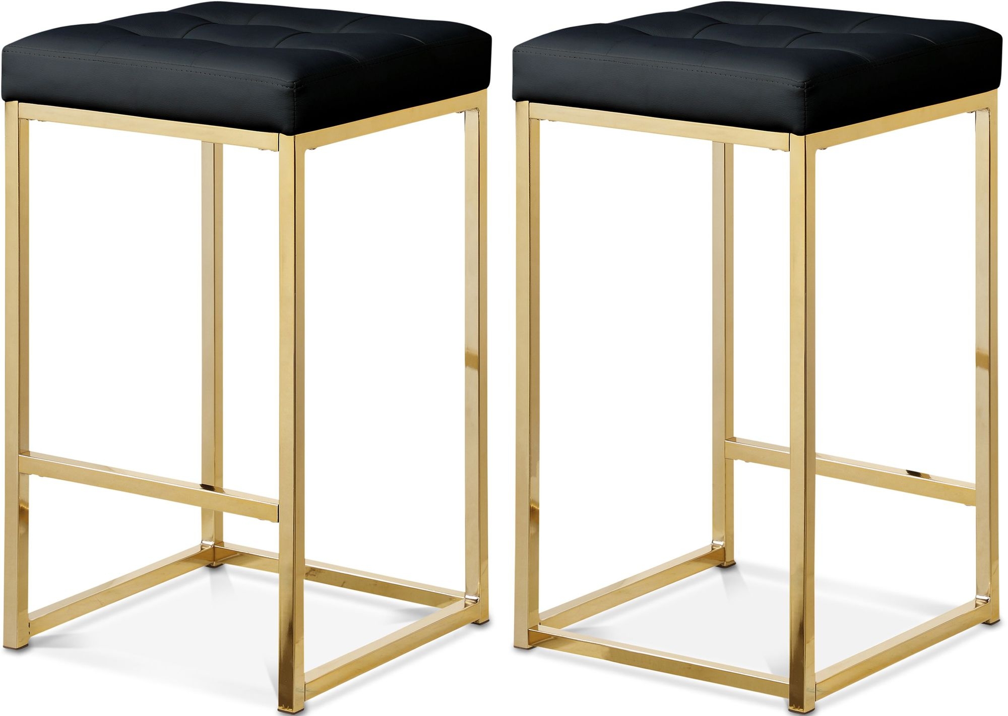 Nicola Counter Stool with Steel Base