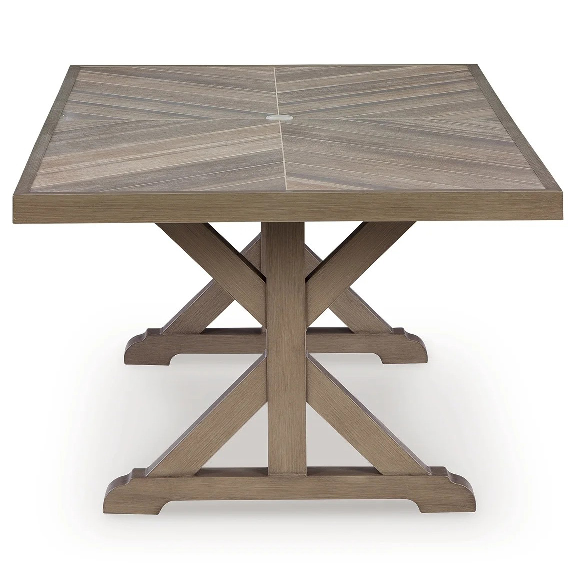 Laguna Heights Aluminum Rectangular Dining Table