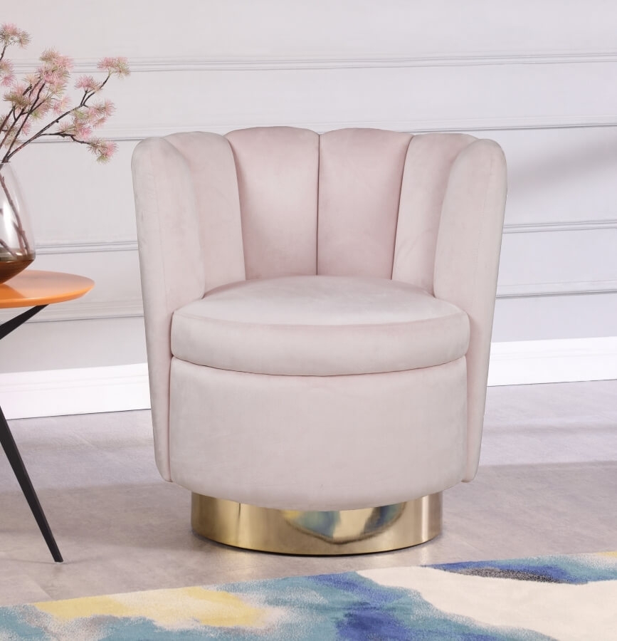 Lily Velvet Accent Chair