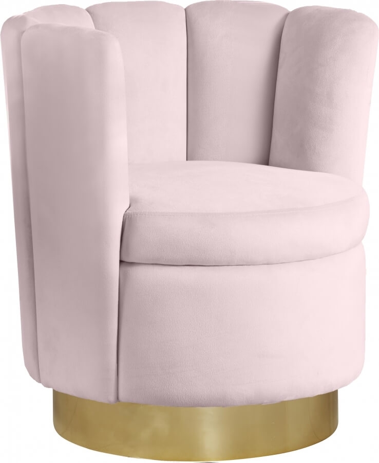 Lily Velvet Accent Chair