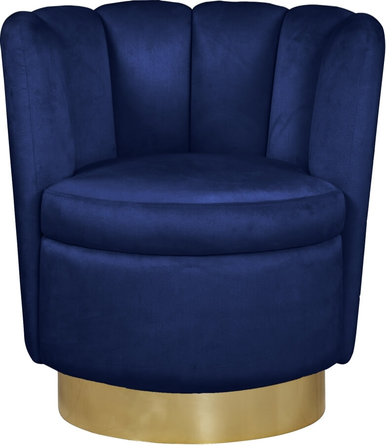 Lily Velvet Accent Chair