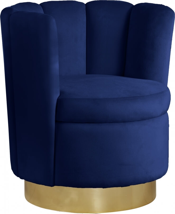 Lily Velvet Accent Chair