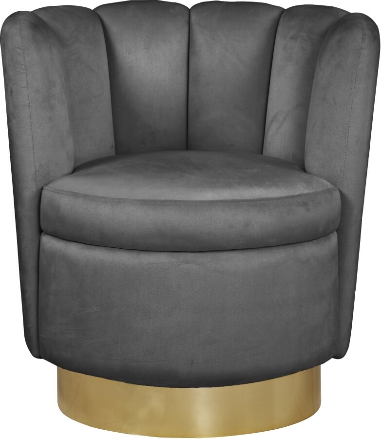 Lily Velvet Accent Chair
