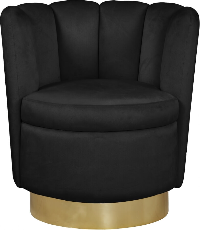Lily Velvet Accent Chair