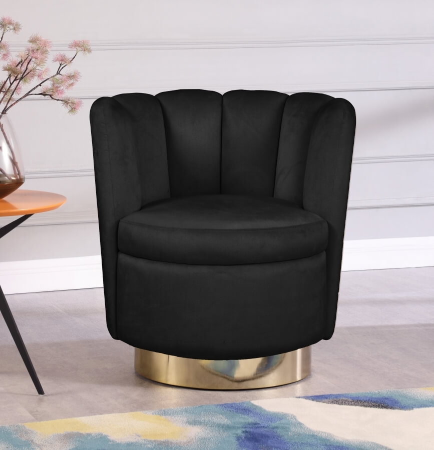 Lily Velvet Accent Chair