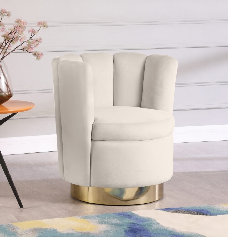 Lily Velvet Accent Chair