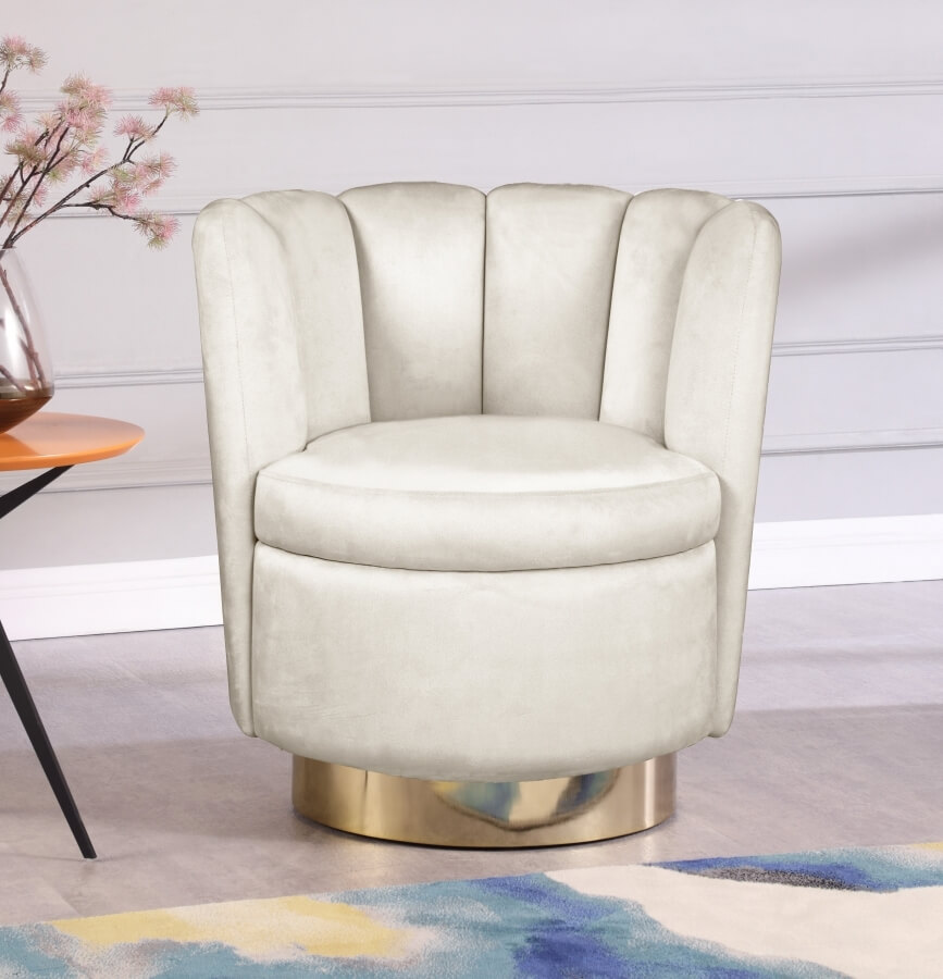 Lily Velvet Accent Chair