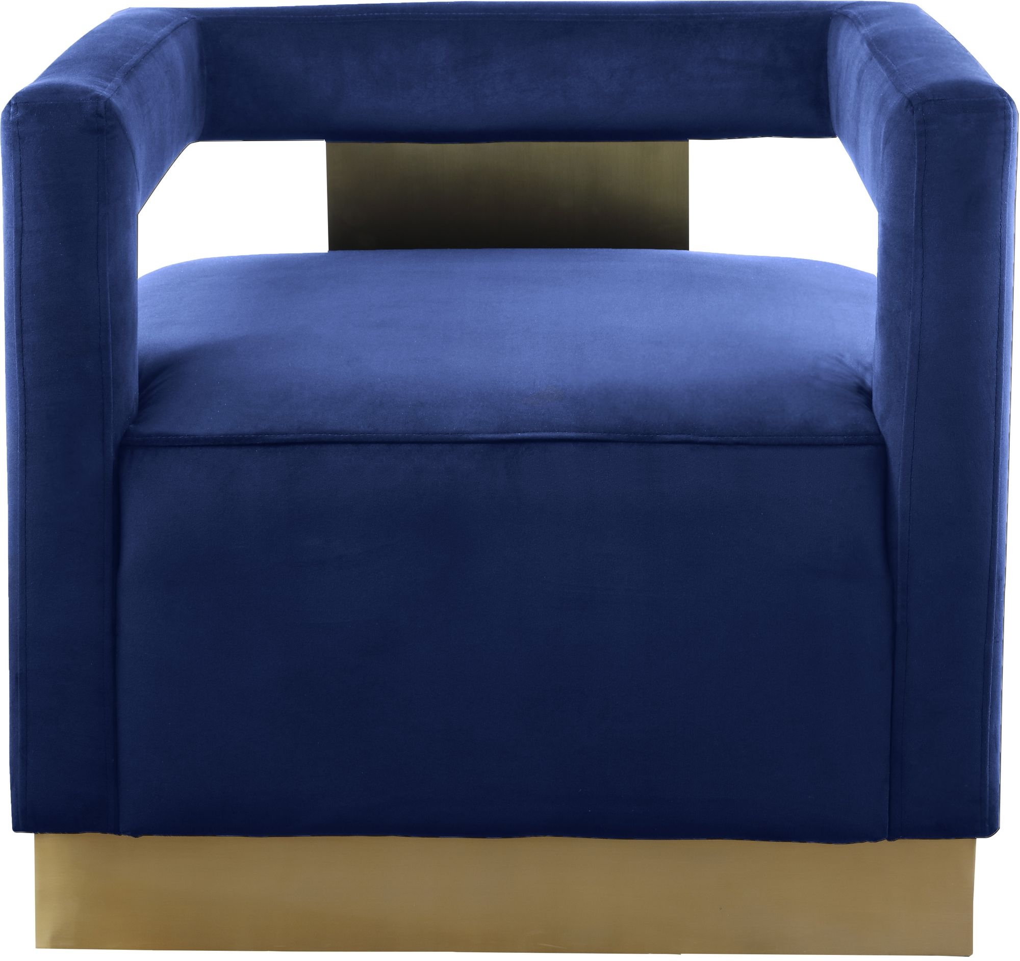 Armani Velvet Accent Chair