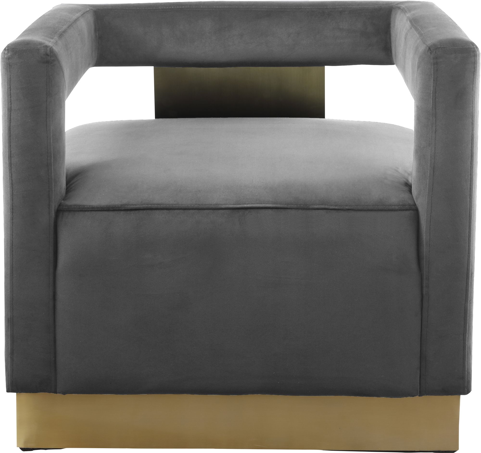 Armani Velvet Accent Chair