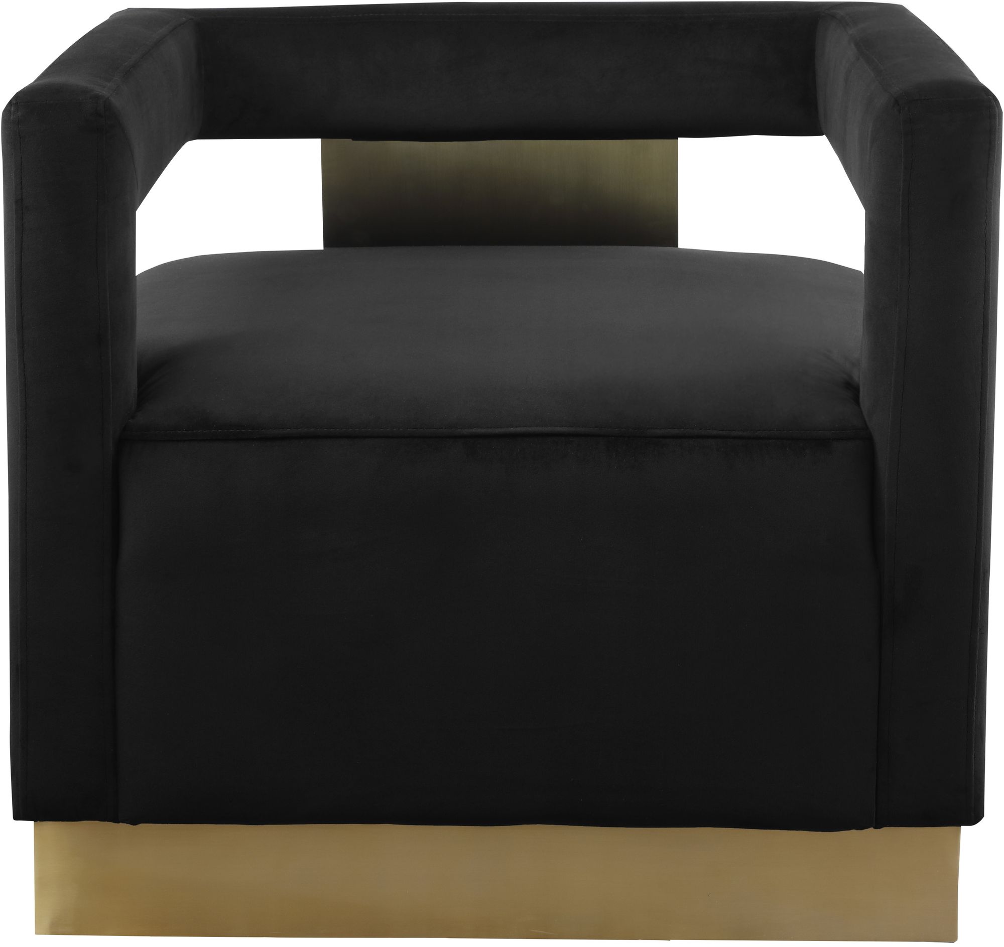 Armani Velvet Accent Chair