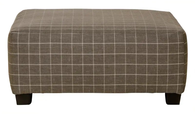SM Lewiston Fabric Cocktail Square Ottoman