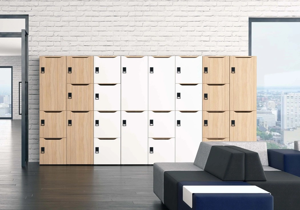 CHOICE locker fits well in the changing workspace | Narbutas