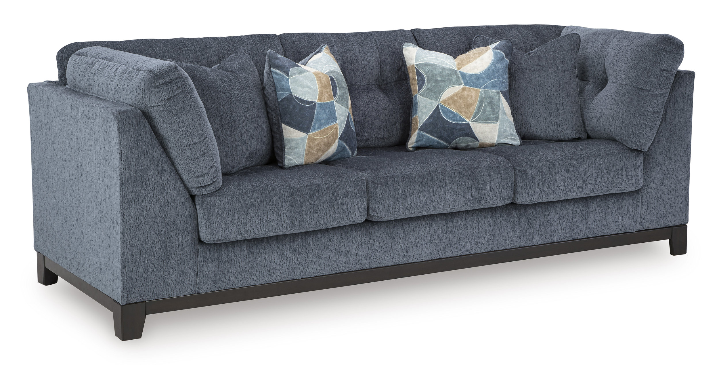 Maxon Place Fabric U-Shaped 3-Piece Sectional Sofa w/Left Chaise