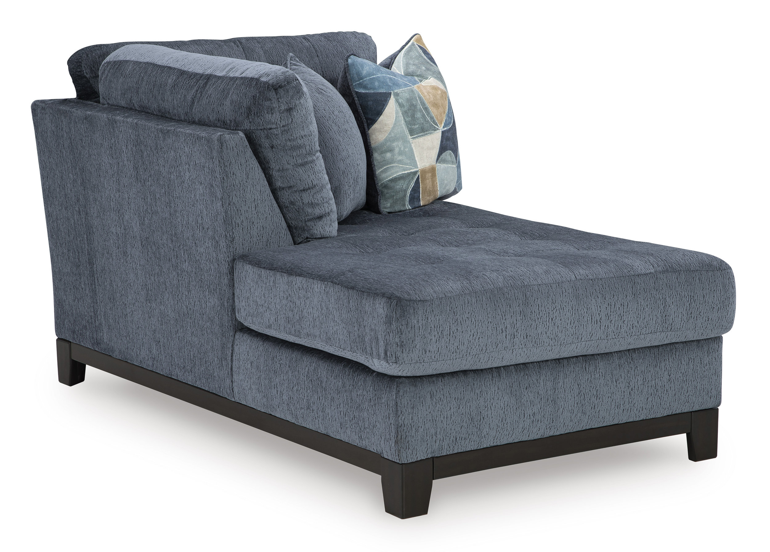 Maxon Place Fabric U-Shaped 3-Piece Sectional Sofa w/Left Chaise