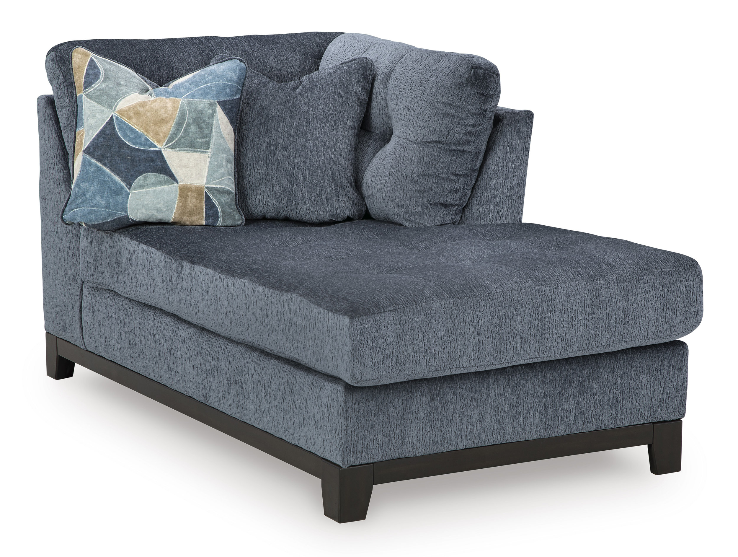 Maxon Place Fabric U-Shaped 3-Piece Sectional Sofa w/Left Chaise