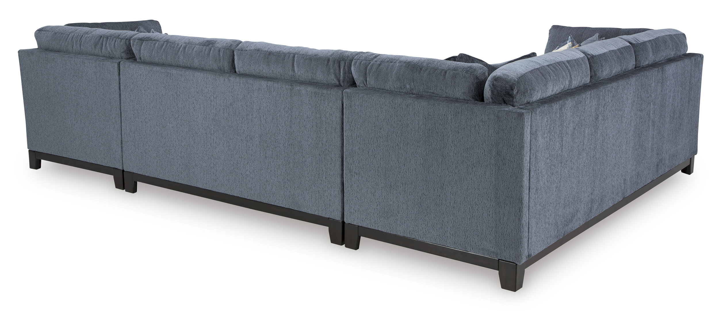 Maxon Place Fabric U-Shaepd 3-Piece Sectional Sofa w/Right Chaise