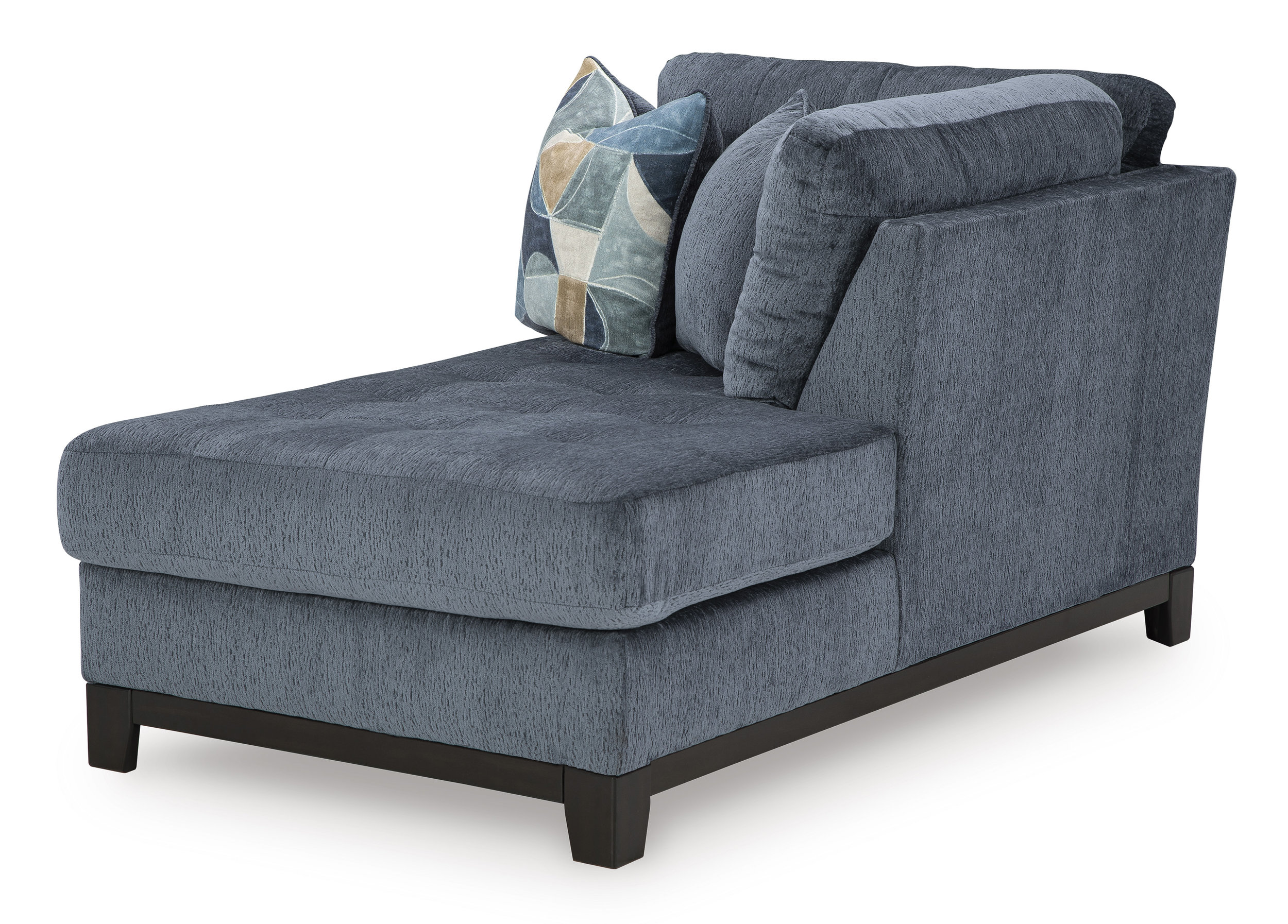 Maxon Place Fabric U-Shaepd 3-Piece Sectional Sofa w/Right Chaise