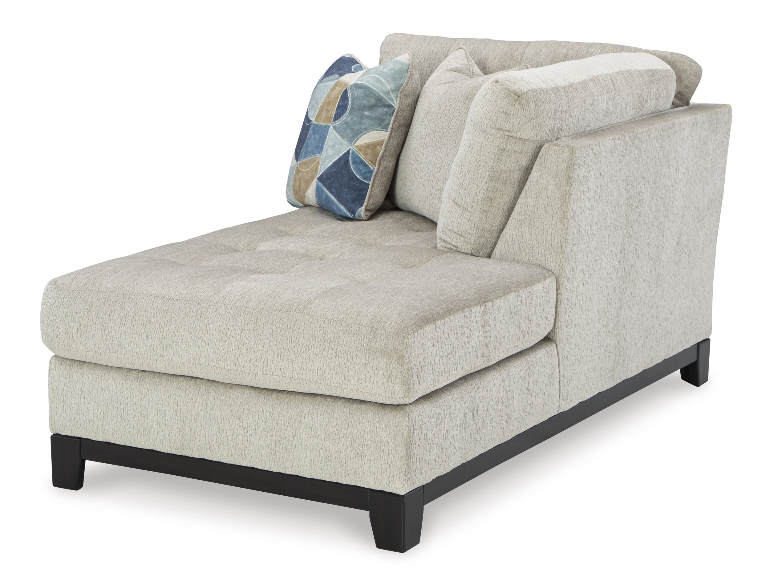 Maxon Place Fabric U-Shaped 3-Piece Sectional Sofa w/Left Chaise
