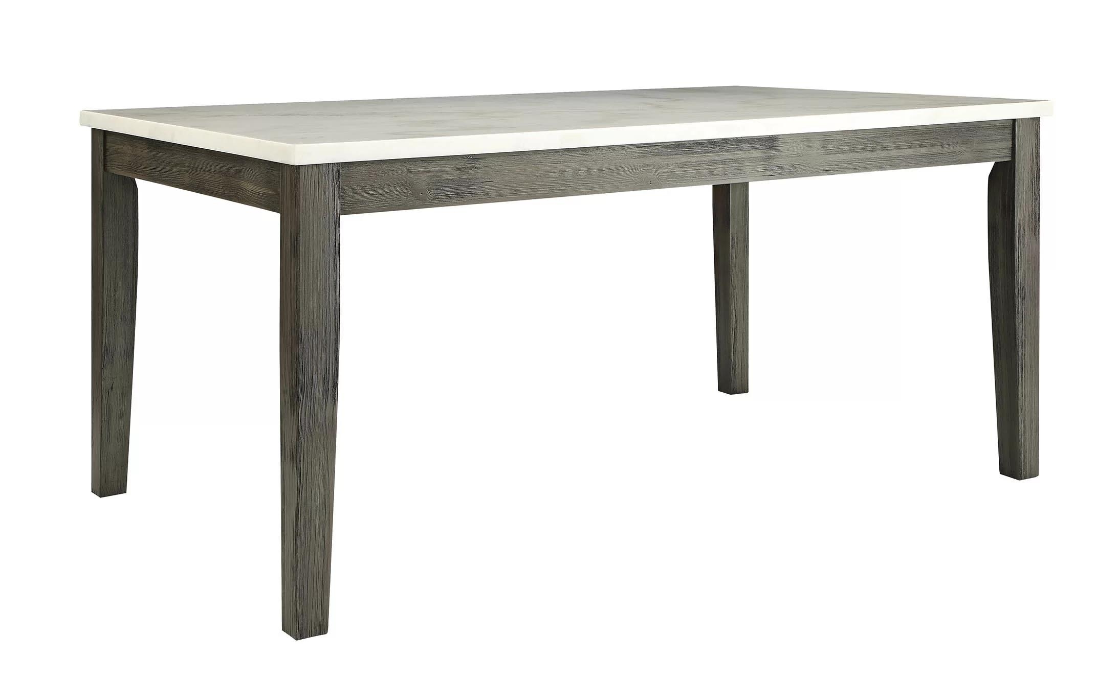 Merel Marble/Wood Dining Table