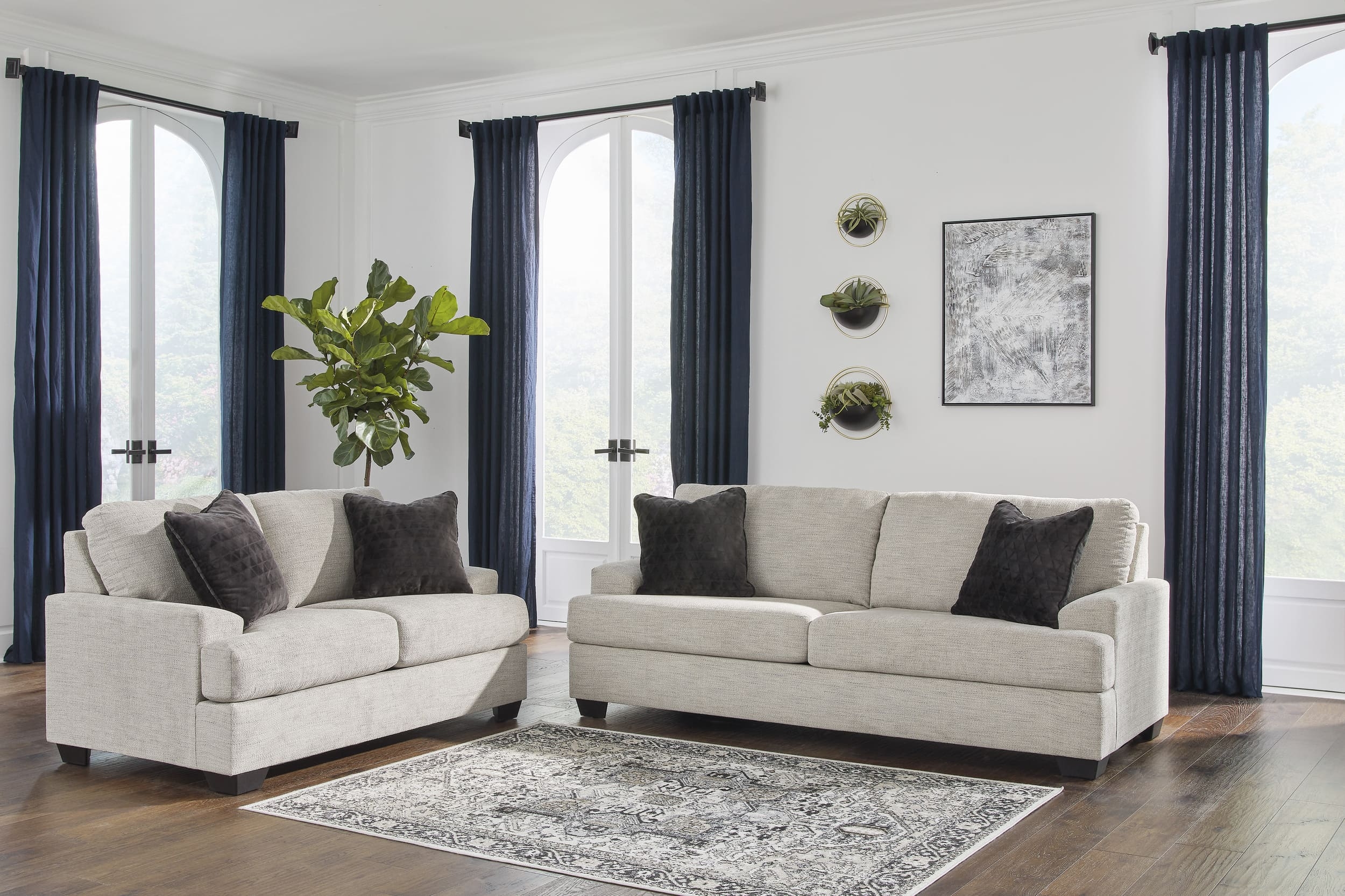 Ashley Vayda Sofa and loveseat