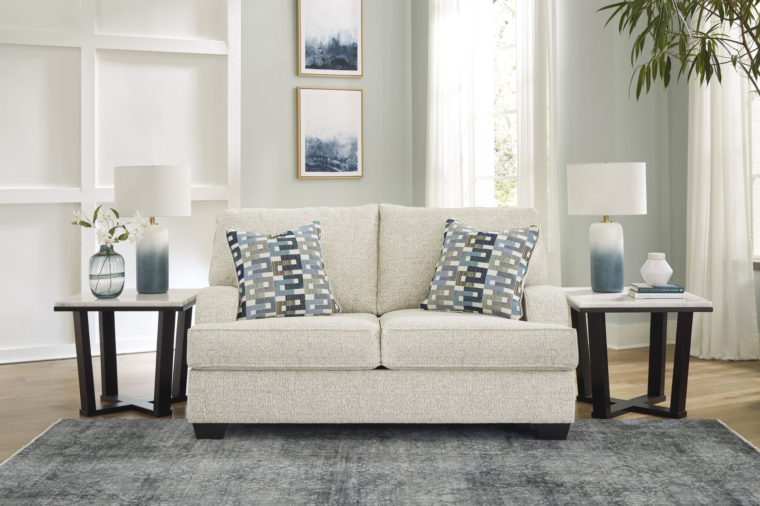 Valerano Polyester Living Room Set