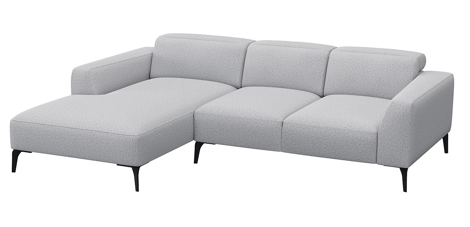 Luzzi 105" Premium Fabric Left Arm Chaise Sectional