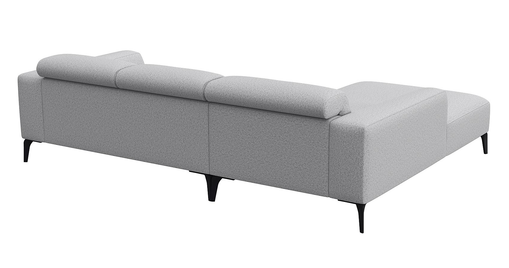 Luzzi 105" Premium Fabric Left Arm Chaise Sectional