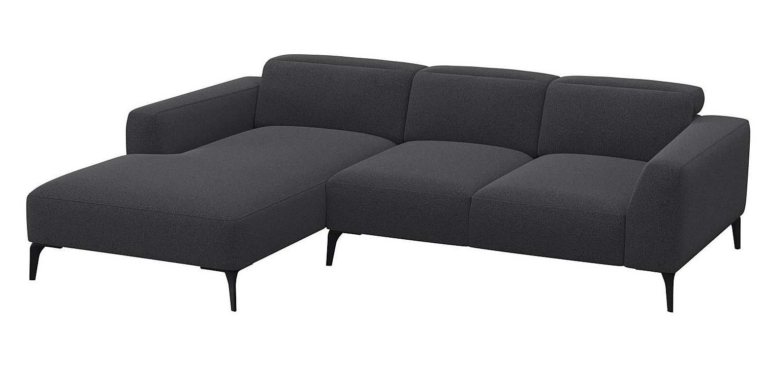 Luzzi 105" Premium Fabric Left Arm Chaise Sectional