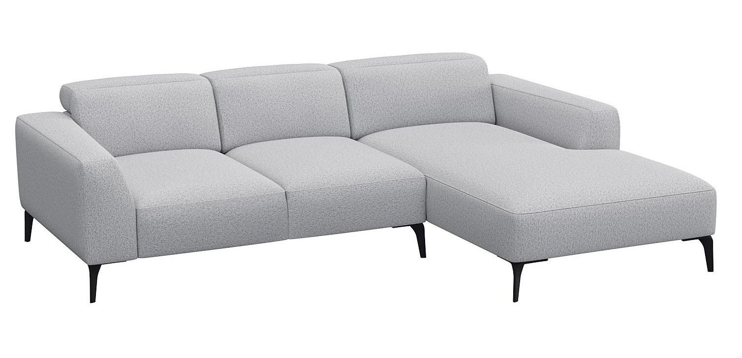 Luzzi 105" Premium Fabric Right Arm Chaise Sectional